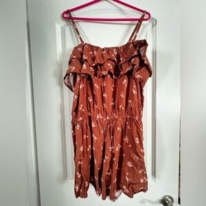 Juniors plus size romper